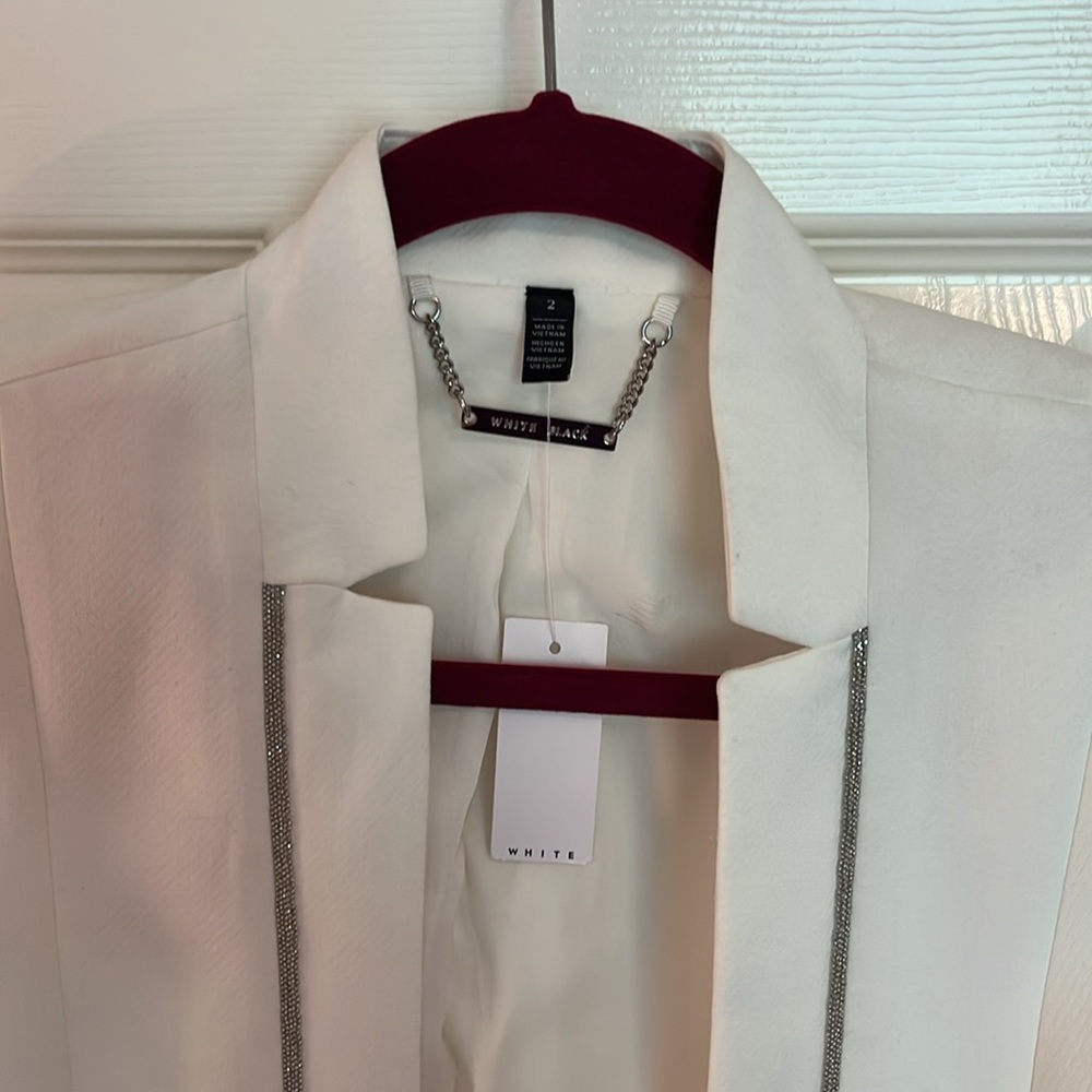 NWT White House Black Market Ballchain Blazer - Picture 3 of 15